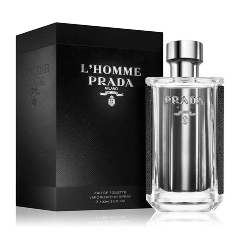 l'homme prada 100ml l'eau|prada l'homme edt 50ml.